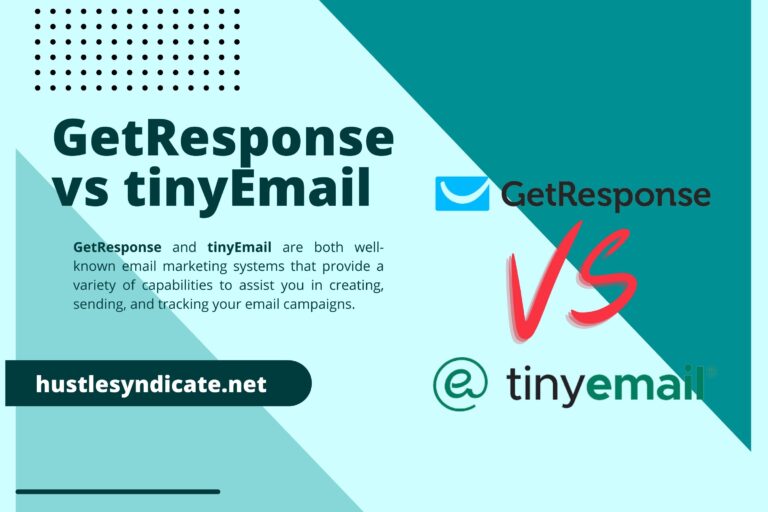 GetResponse vs tinyEmail