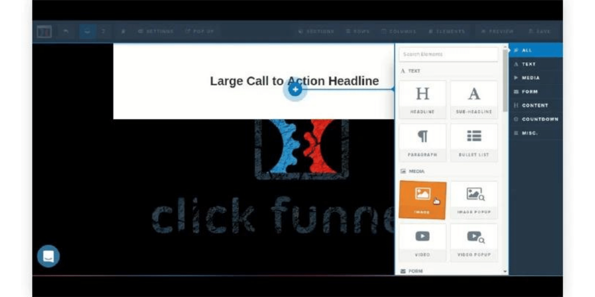 ClickFunnels Features - Drag and Drop