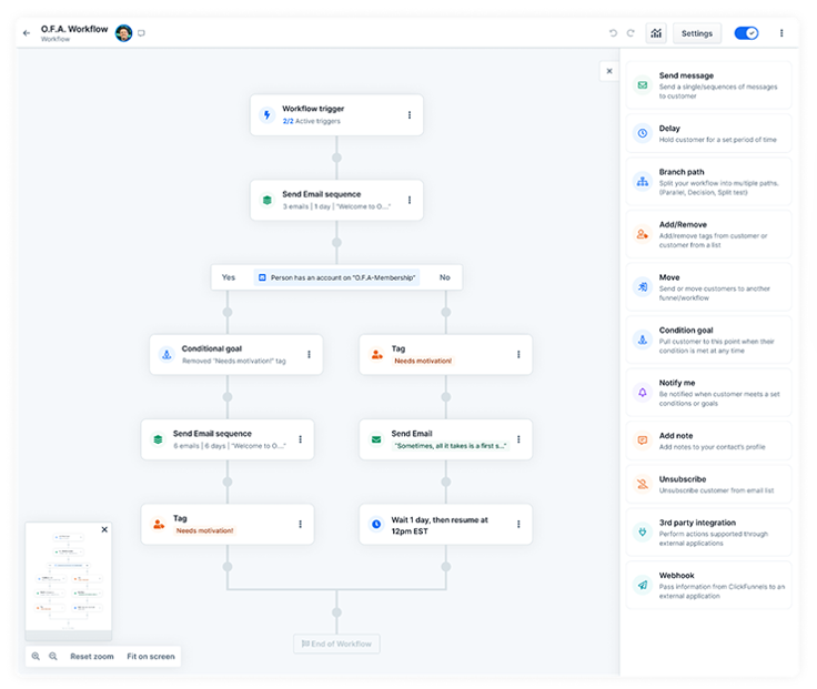 ClickFunnels Email Automation